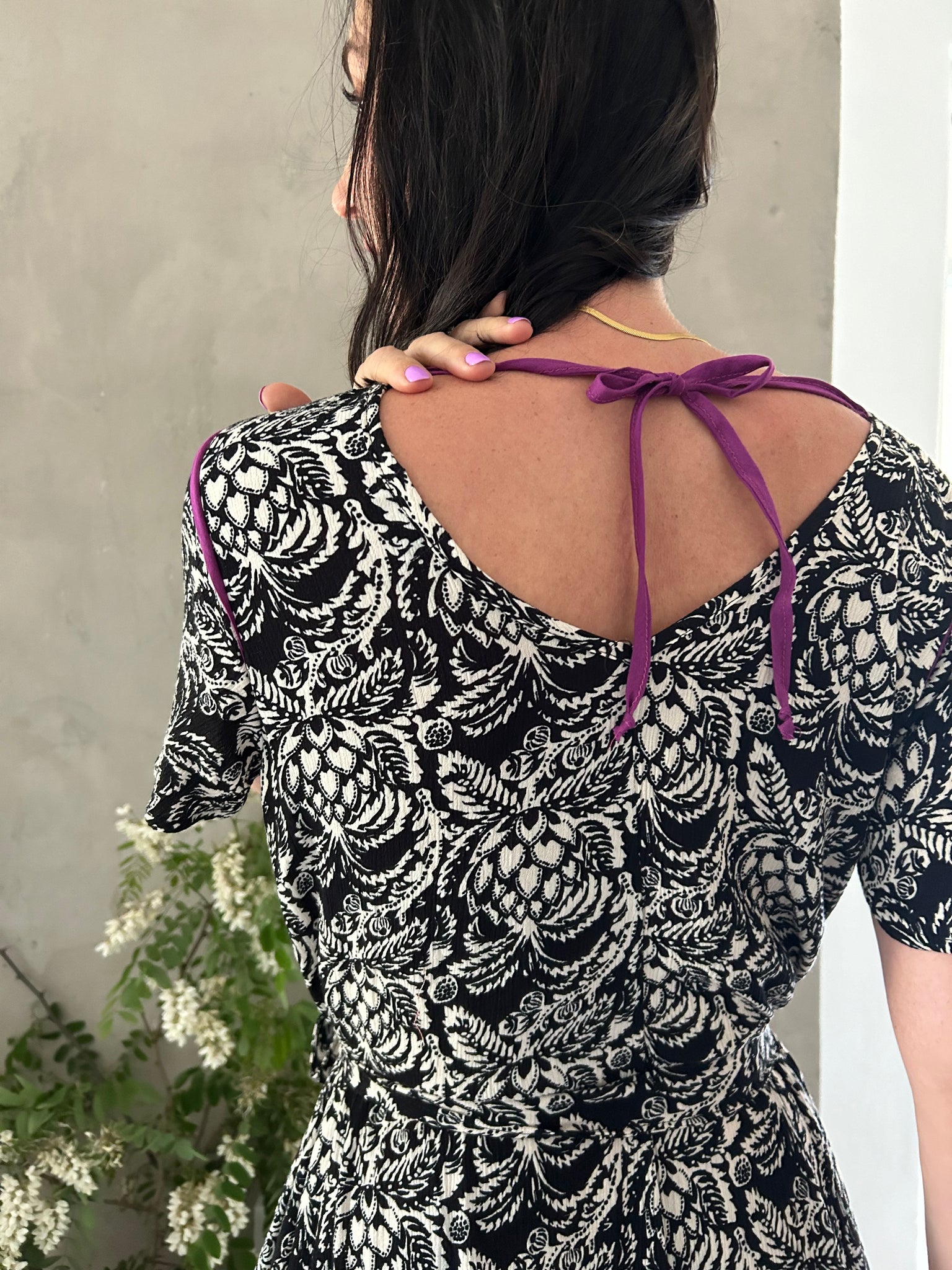 NEW - BLACK + WHITE | SWING DRESS