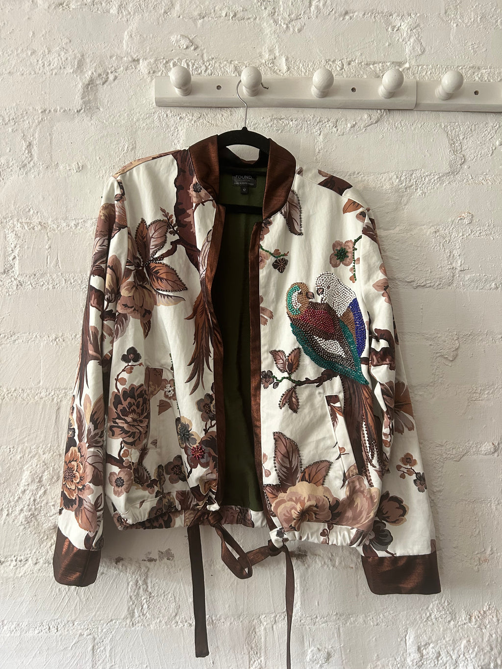 BIRDS BEADED JACKET
