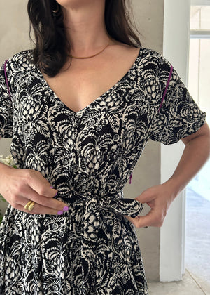 NEW - BLACK + WHITE | SWING DRESS