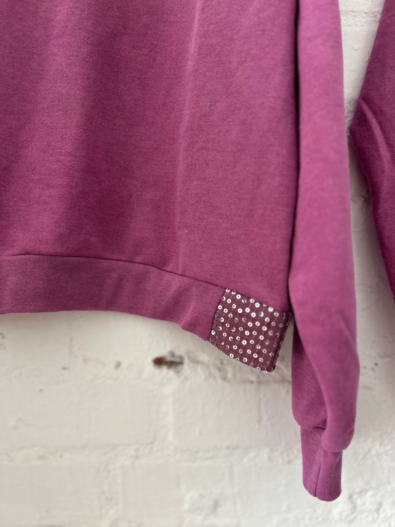 PURPLE SEQUIN | SWEATER (R100 off combo Tees + Sweaters)