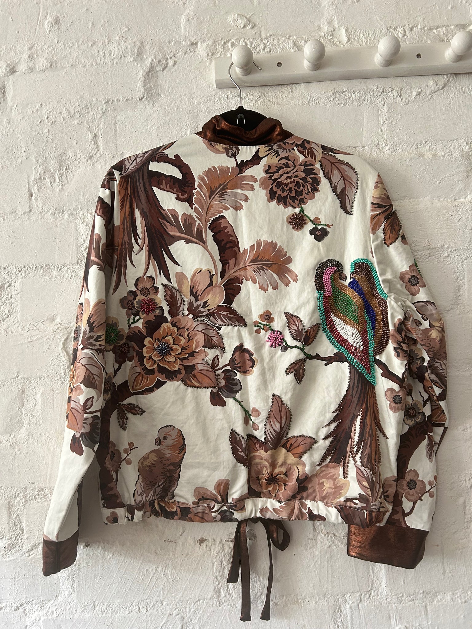 BIRDS BEADED JACKET