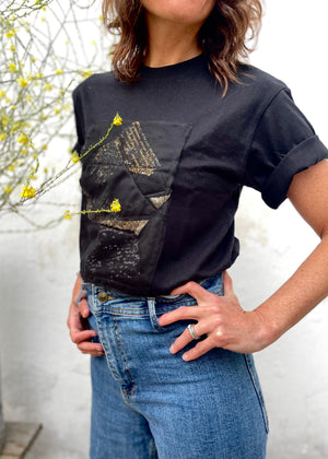 40% OFF T-SHIRT | LANDSCAPE - BLACK + WHITE
