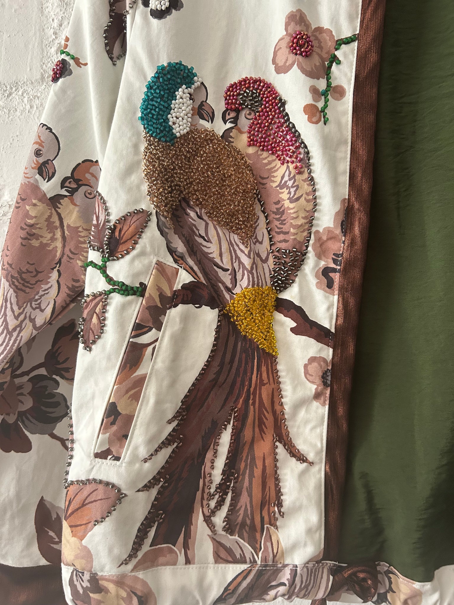 BIRDS BEADED JACKET
