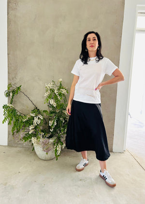 40% OFF T-SHIRT | WHITE + BLUSH