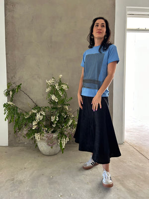40% OFF T-SHIRT | PERIWINKLE BLUE