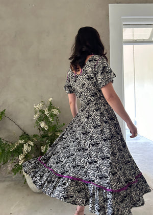 NEW - BLACK + WHITE | SWING DRESS