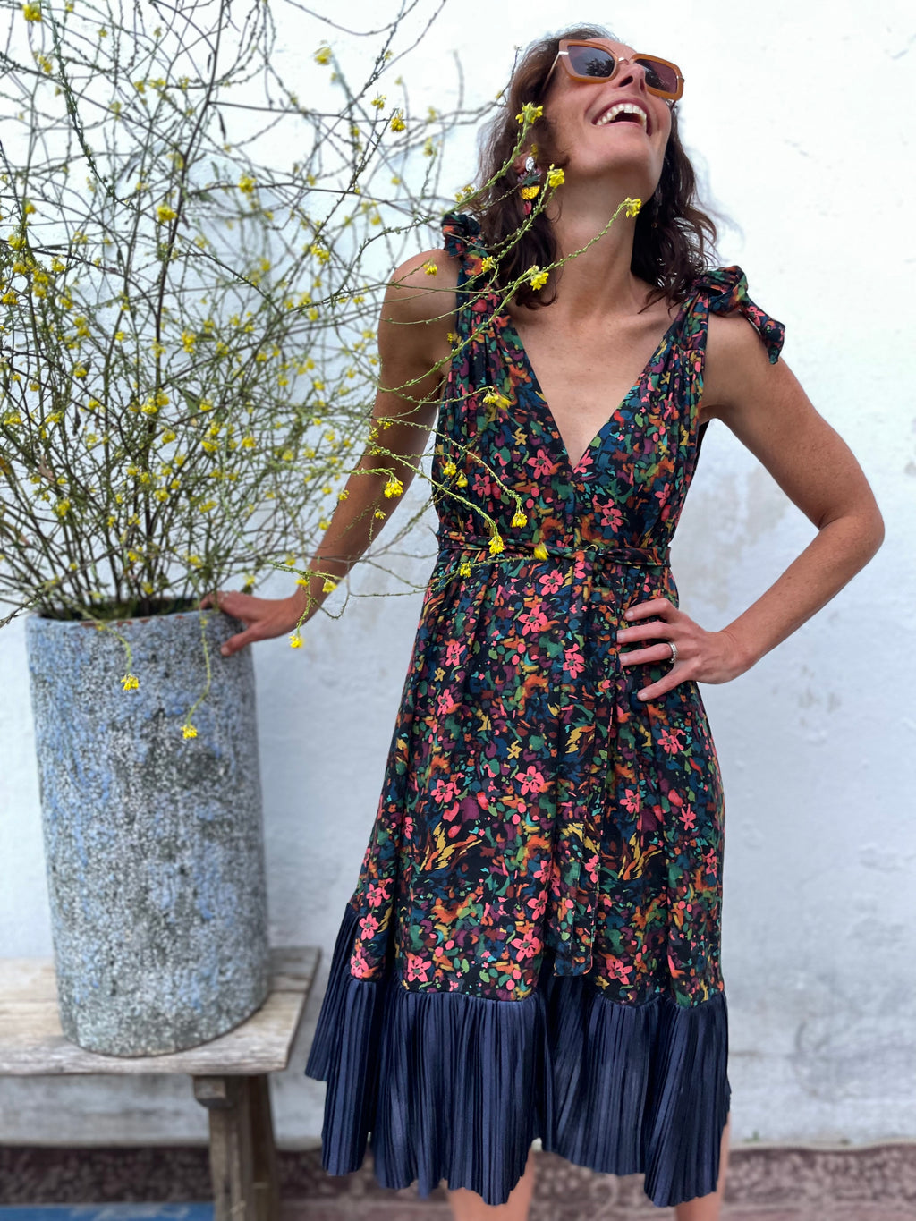 FLORAL - THE FLOW DRESS