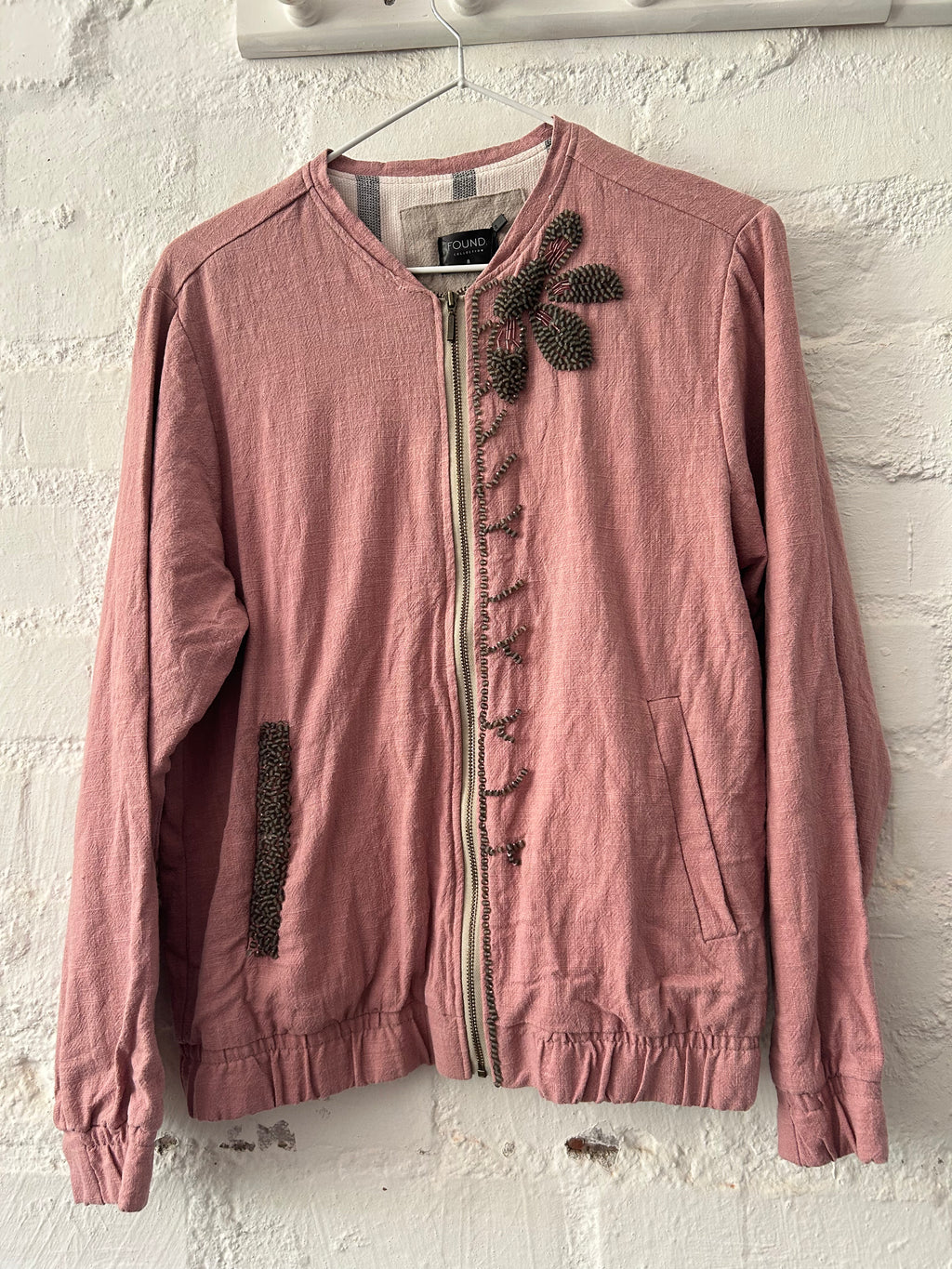 LINEN BEADED JACKET