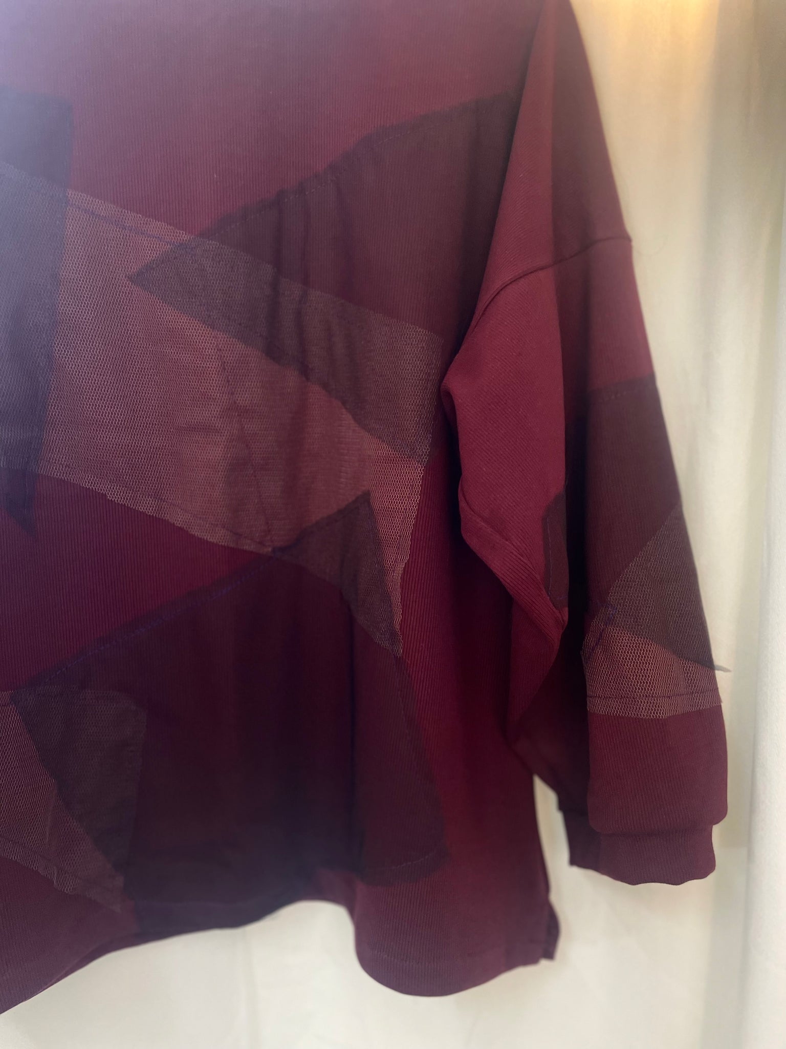 BURGUNDY | OVERSIZED SWEATER