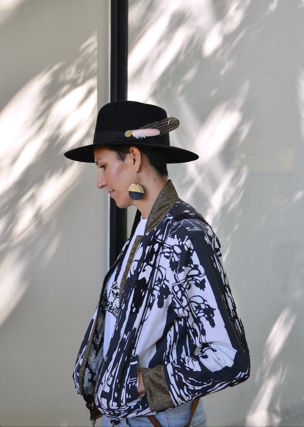 LINOCUTS | PIERNEEF COLLECTION |  | DRAWSTRING JACKET |PRE ORDER