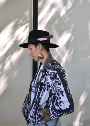 LINOCUTS | PIERNEEF COLLECTION |  | DRAWSTRING JACKET |PRE ORDER