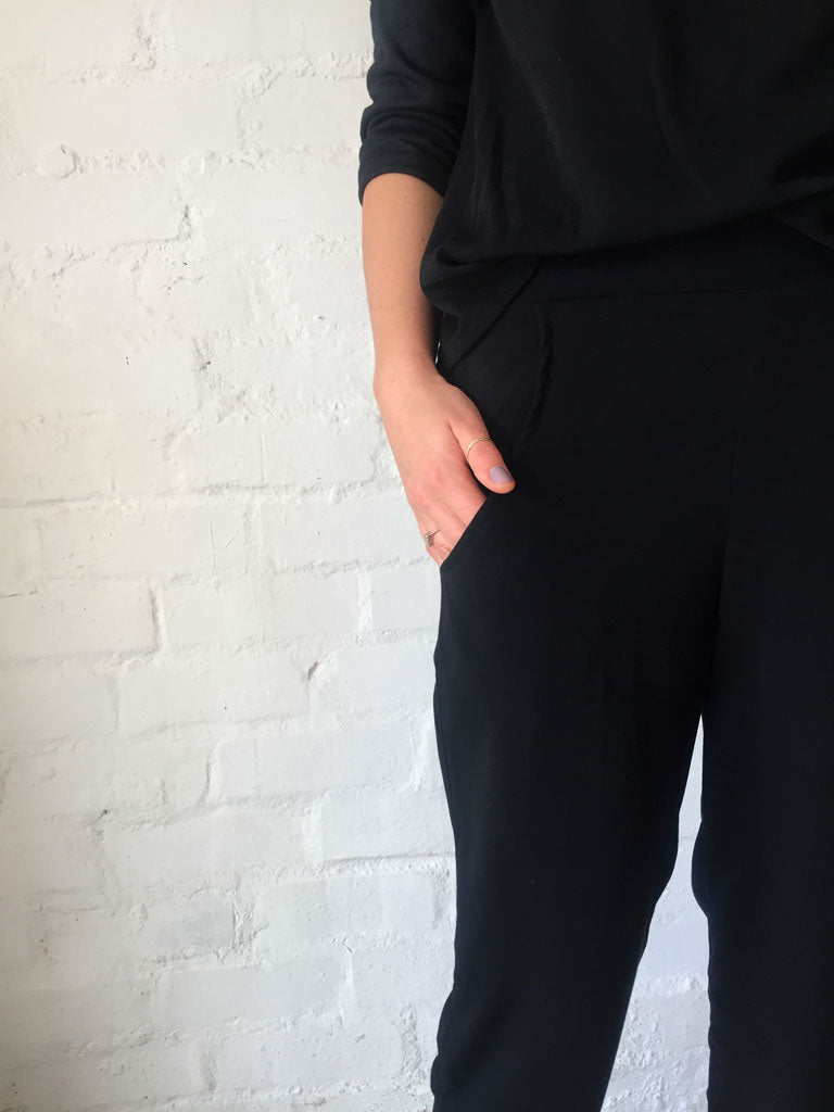 MADE TO ORDER -    BLACK | THE PARTY PANTS